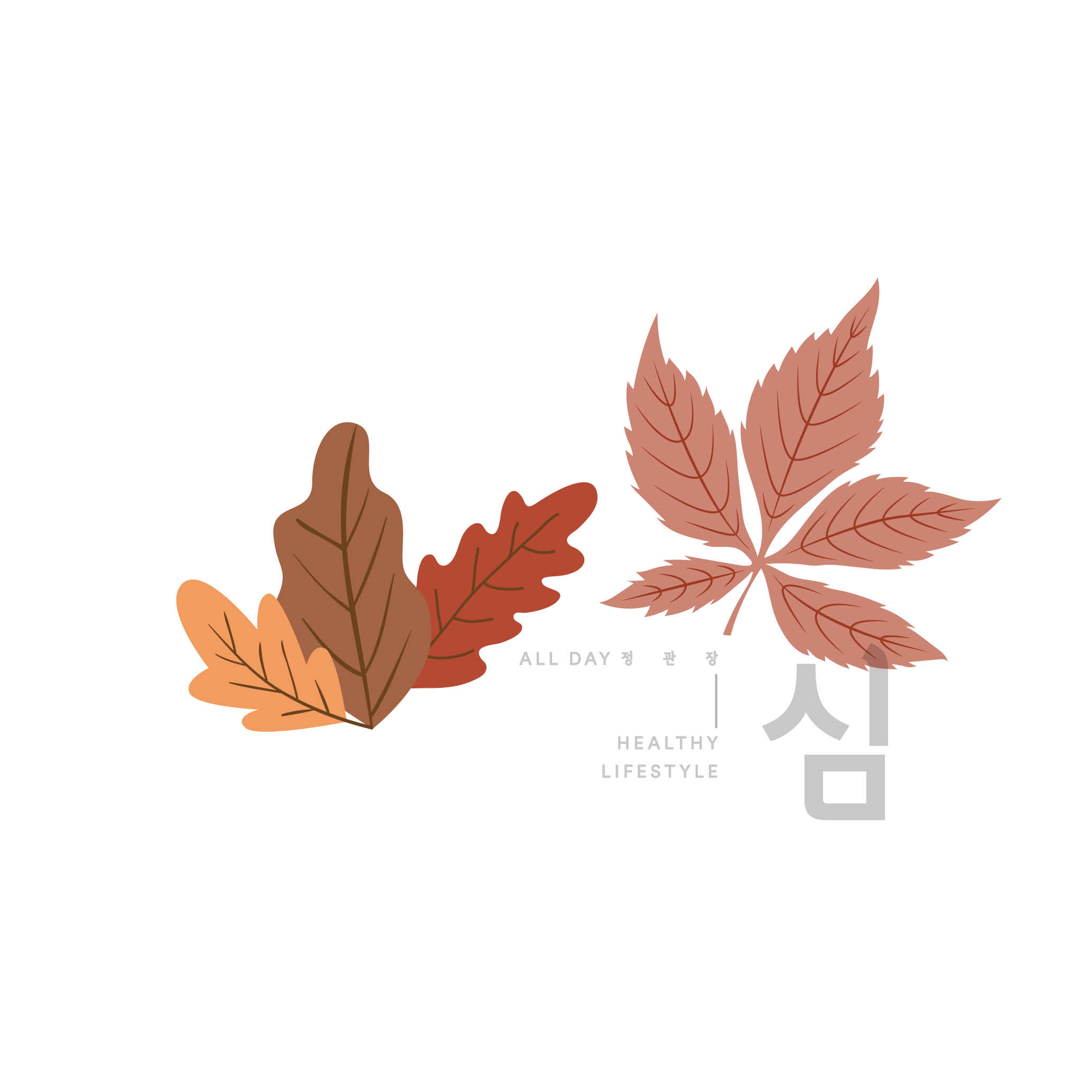 쌓인 낙엽 조심하기